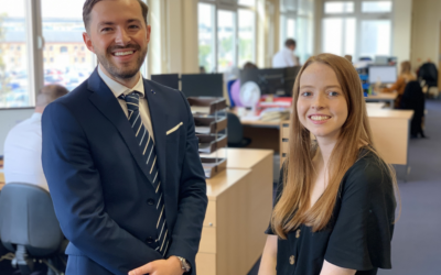 Work Experience Pays Off For Two Budding Chartered Accountants As They Secure Permanent Positions