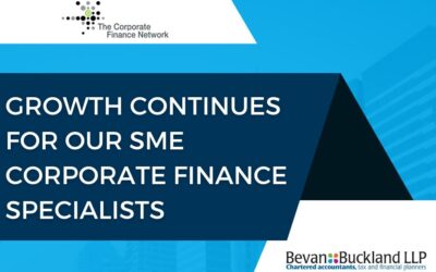 Growth Continues for our SME Corporate Finance Specialists