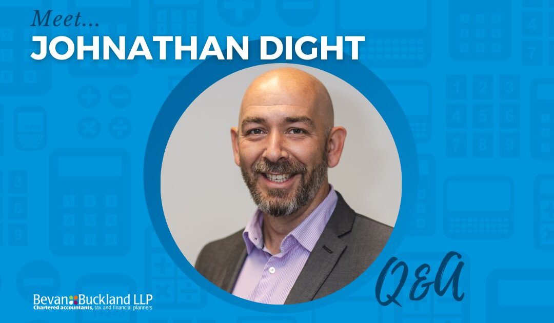 Meet…Johnathan Dight, a Senior Executive at our Swansea office